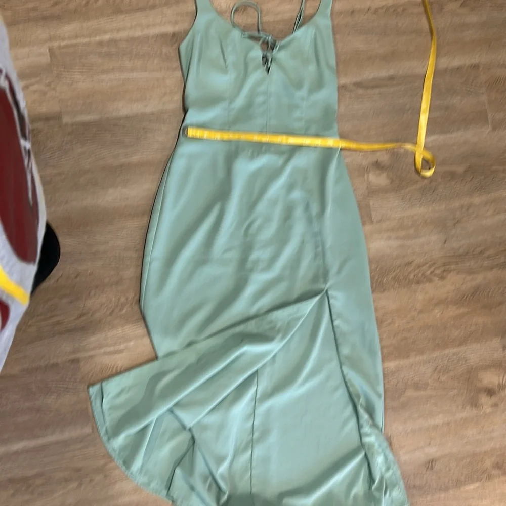 Abercrombie & Fitch Women's Green Dress - Picture 5 of 7